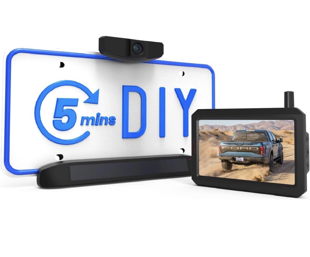 AUTO-VOX Wireless Rear View Backup Camera Kit SL-C *SEALED* (7927555784942)